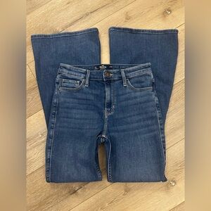 Hollister Dark Blue Flare Jeans